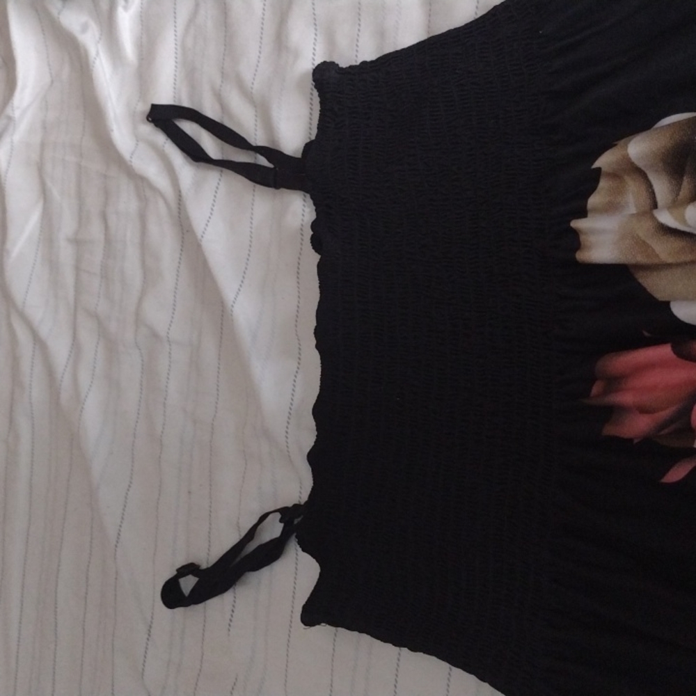 Spaghetti black dress - Picture 3 of 3